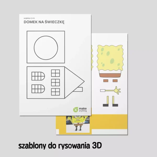 X3D Creapen Długopis do rysowania 3D Niebieski