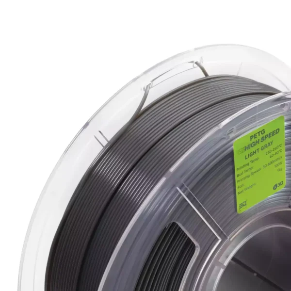 BigTreeTech Filament PETG High Speed BTT x X3D Light Gray