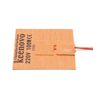 <span style="font-weight: 300;">Keenovo</span><br>Grzałka silikonowa 100x100 100W 220V