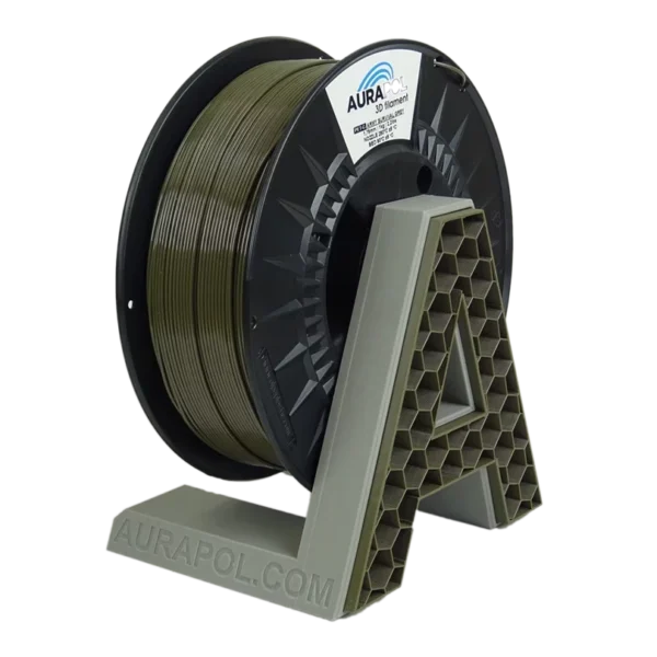 Aurapol Filament PET-G ARMY Survival Grey Zielony