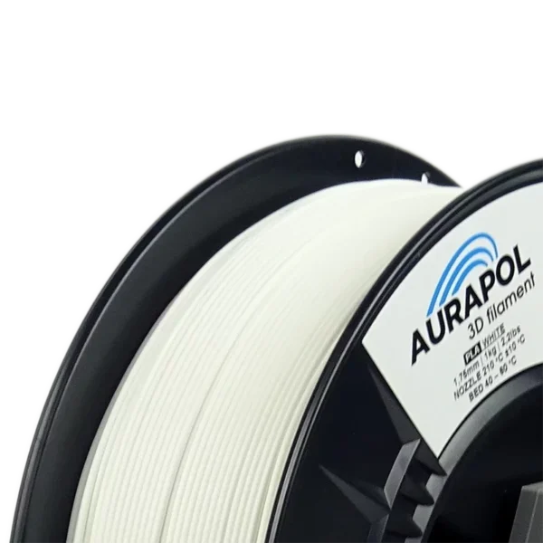 Aurapol Filament PLA HT110 High Temperature Biały - obrazek 2