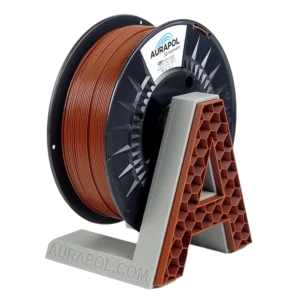 Aurapol Filament PLA HT110 High Temperature Biały - Brązowy