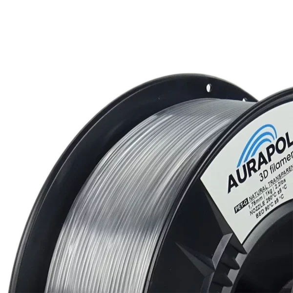Aurapol Filament PET-G Transparent Natural - obrazek 2