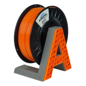 Aurapol Filament PET-G Biały - Pomarańczowy