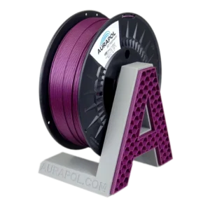 Aurapol Filament PLA Metallic Ceglasty - Fioletowy