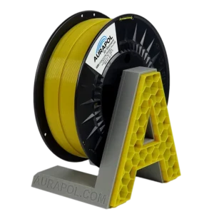 Aurapol Filament PLA Półprzezroczysty Malinowy - Żółty