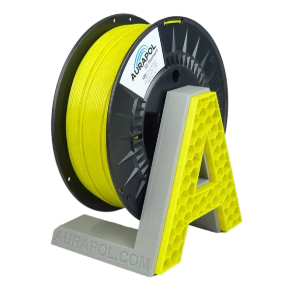 Aurapol Filament PLA Marble Szary - Yellow Marble