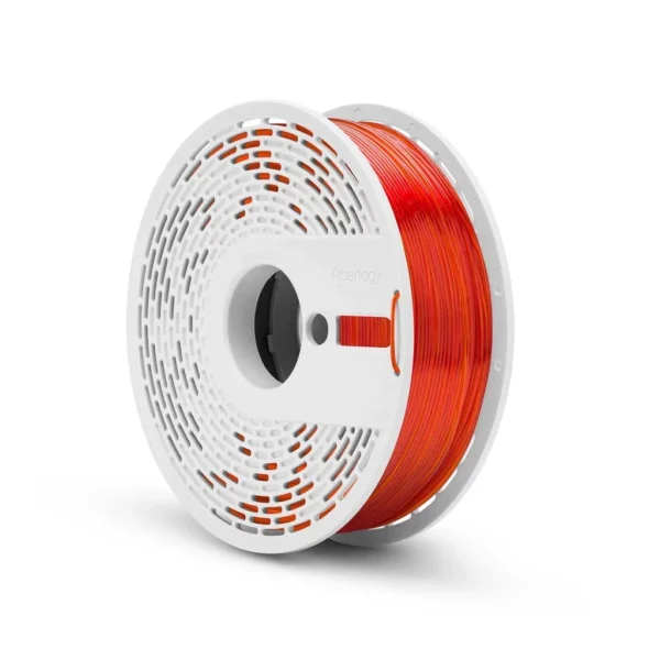 Filament Fiberlogy Easy ABS Transparent - Czerwony