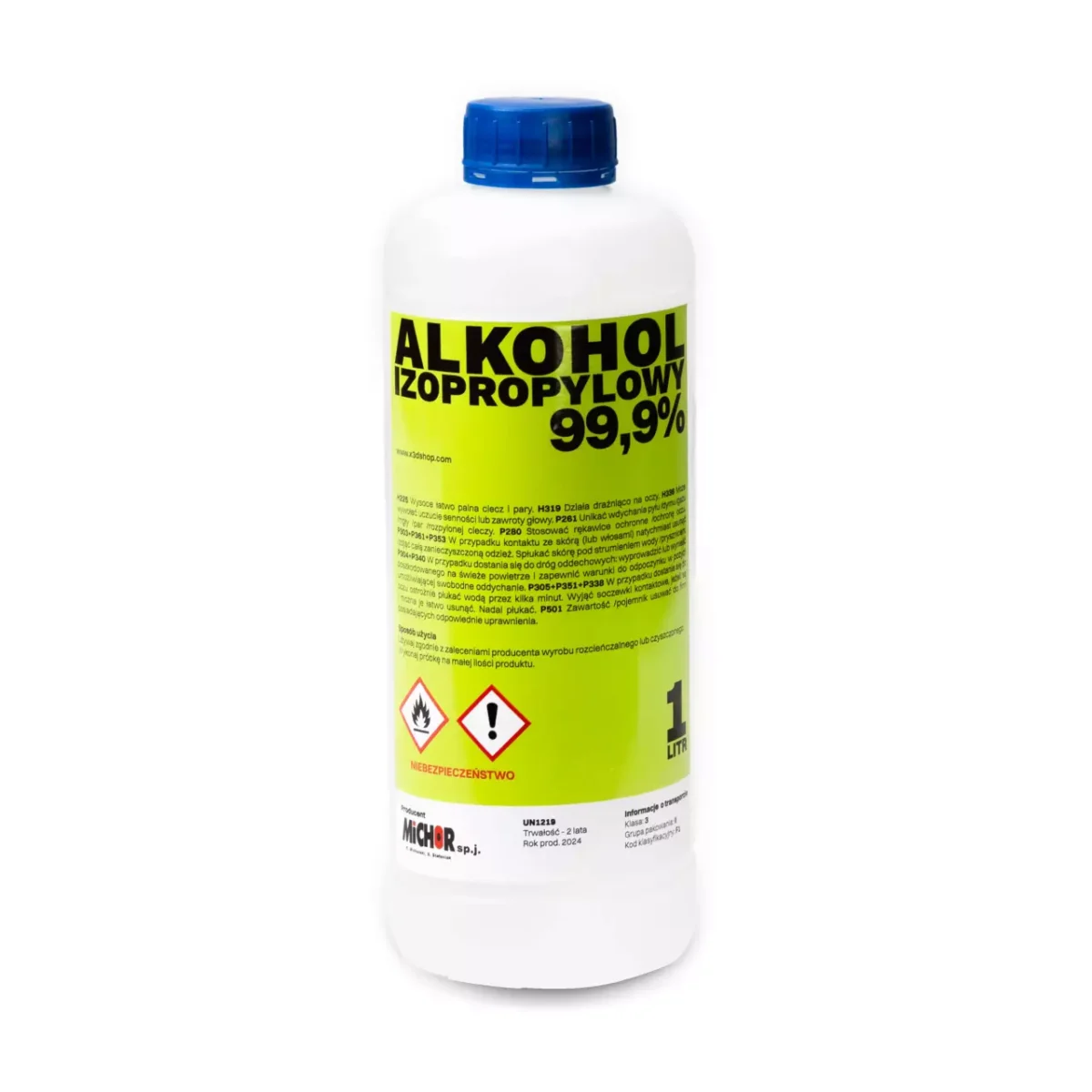 X3D Alkohol Izopropylowy IPA