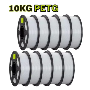 <span style="font-weight: 300;">BigTreeTech</span><br>10 kg Filament PETG High Speed BTT x X3D Black - Biały