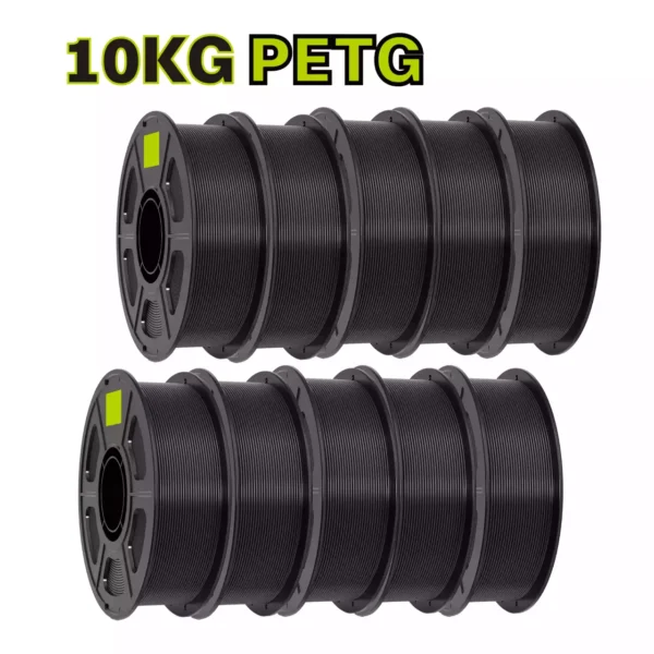 <span style="font-weight: 300;">BigTreeTech</span><br>10 kg Filament PETG High Speed BTT x X3D Black