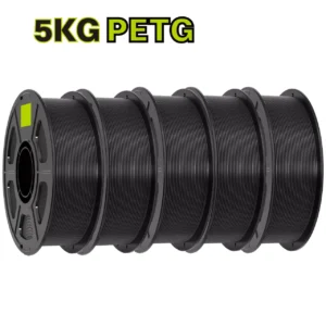 <span style="font-weight: 300;">BigTreeTech</span><br>5 kg Filament PETG High Speed BTT x X3D Black