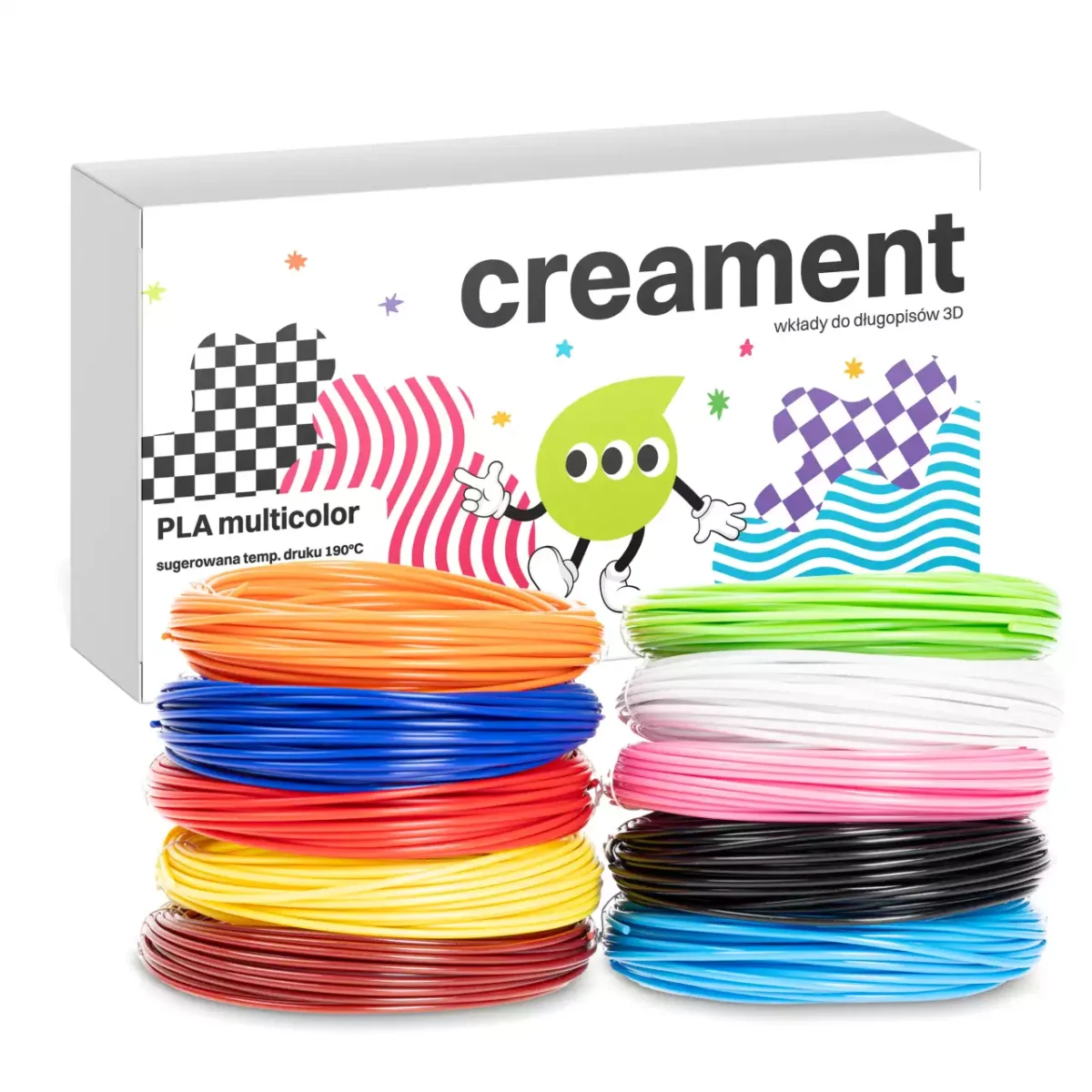Zestaw filamentów X3D Creament do długopisu 3D