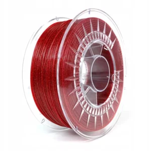 Devil Design Filament PETG Galaxy Black - Czerwony