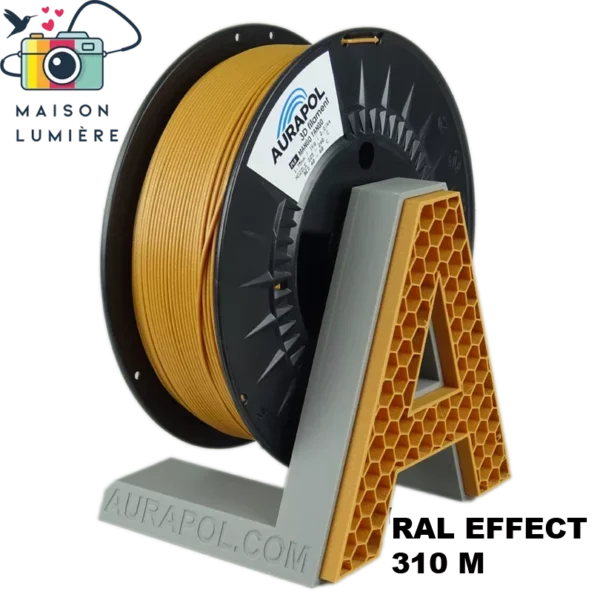 Aurapol PLA Mango Tango – filament pastelowy pomarańczowy RAL EFFECT 310M