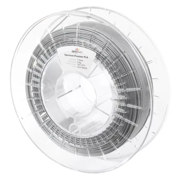 <span style="font-weight: 300;">Spectrum</span><br>Filament PLA Glitter Silver Metallic 0,5kg
