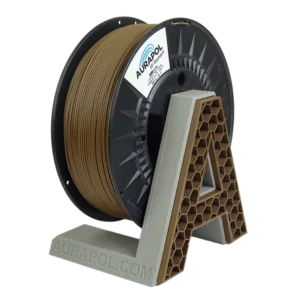 Aurapol Filament PLA WOOD Bamboo - Brązowy Ciemny