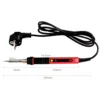 Inny (produkty bez marki) Lutownica E60WT z regulacją temperatury 80 - 500°C - obrazek 2