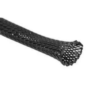 Osłona kabli tekstylna 6mm czarna