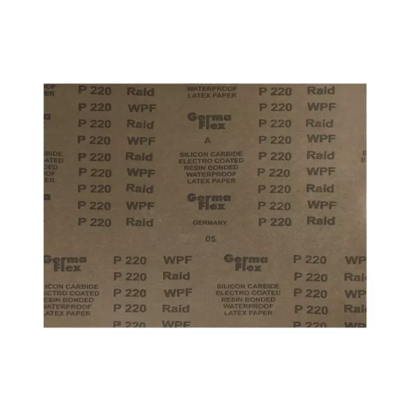 <span style="font-weight: 300;">Inny (produkty bez marki)</span><br>Zestaw papierów ściernych wodnych P220 - 5 szt.