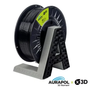Aurapol Filament PET-G Czarny Aurapol x X3D