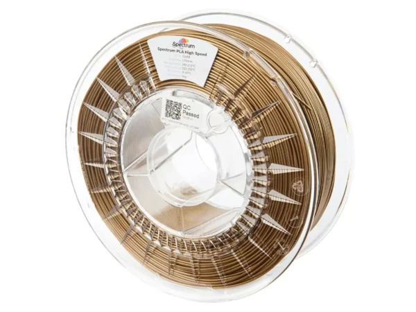 Spectrum Filament PLA High Speed Gold - obrazek 2
