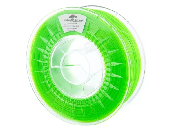 Spectrum Filament PLA High Speed Neon Green - obrazek 3