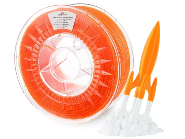 Spectrum Filament PLA High Speed Neon Orange