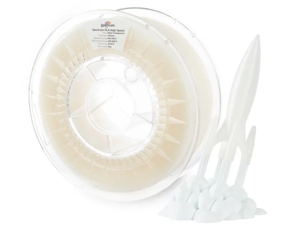 Spectrum Filament PLA High Speed Neon Transparent