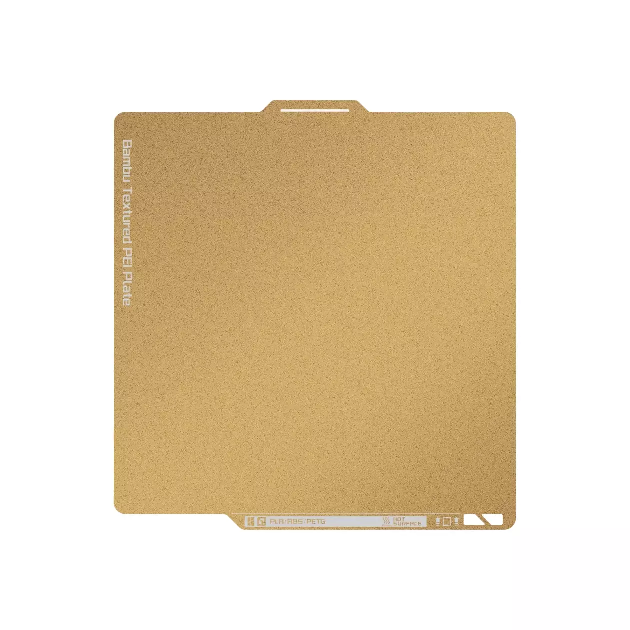Bambu Lab Podkładka adhezyjna Textured PEI Plate Gold X1 & P1, product image from X3dshop