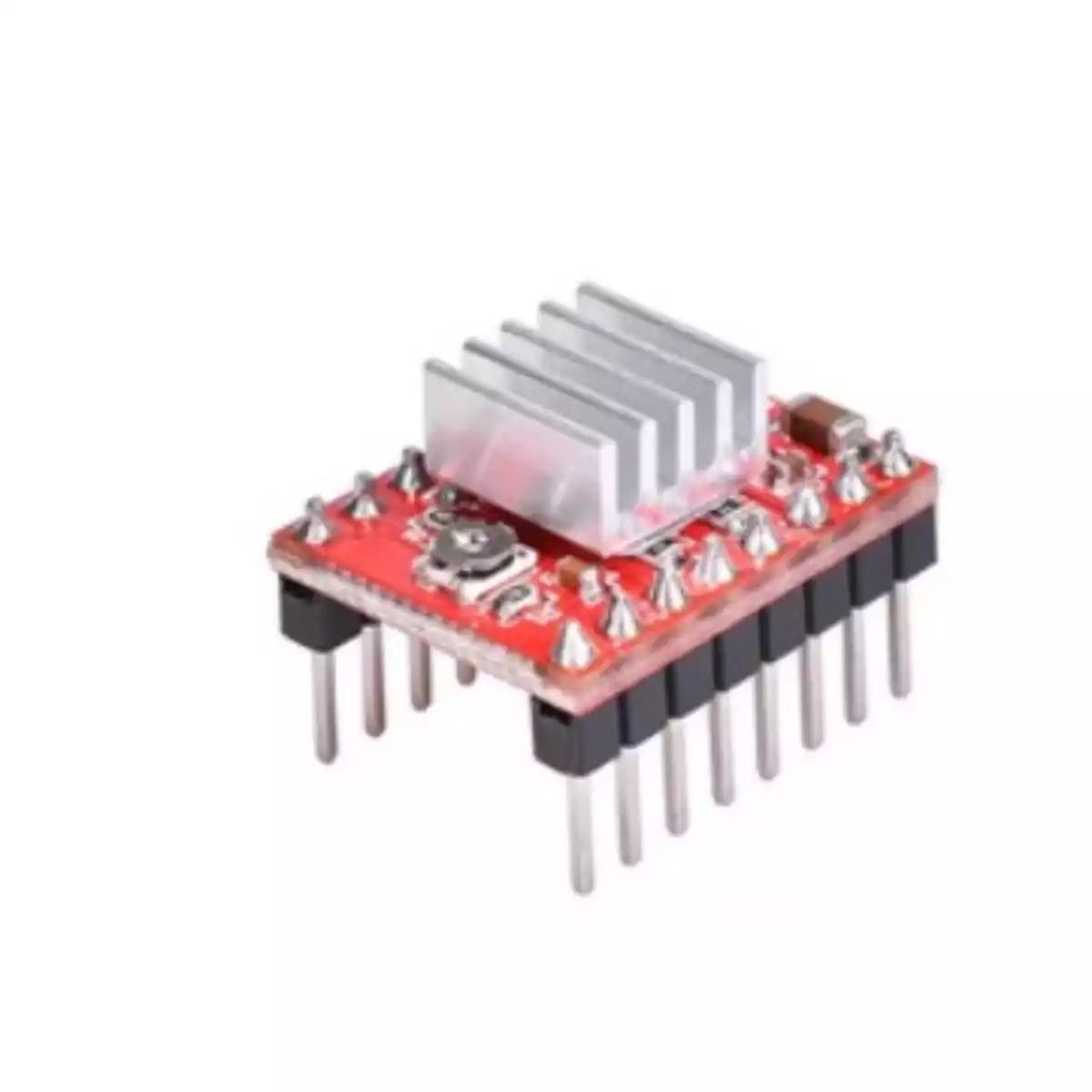 Inny nan Sterownik silnika krokowego A4988 czerwony, product image from X3dshop
