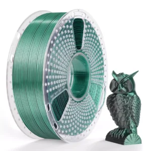 <span style="font-weight: 300;">Sunlu</span><br>Filament PLA+ Silk Dual-Color Black-Blue - Zielony