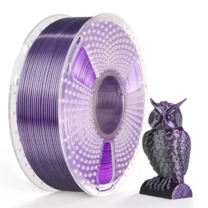 <span style="font-weight: 300;">Sunlu</span><br>Filament PLA+ Silk Dual-Color Black-Blue - Fioletowy