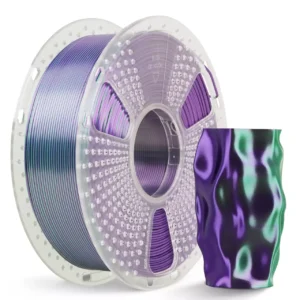 <span style="font-weight: 300;">Sunlu</span><br>Filament PLA+ Silk Dual-Color Black-Blue - Fioletowy