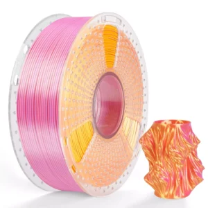 <span style="font-weight: 300;">Sunlu</span><br>Filament PLA+ Silk Dual-Color Black-Blue - Różowy