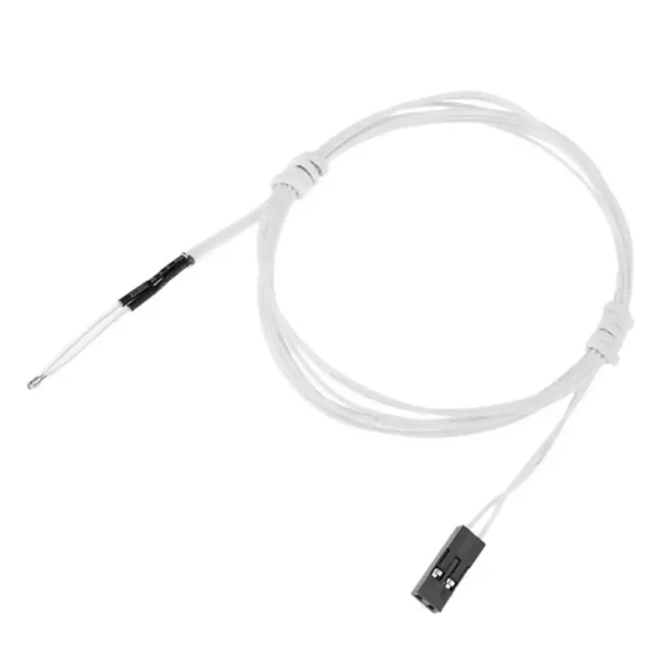 Termistor Szklany NTC100k 2m Dupont