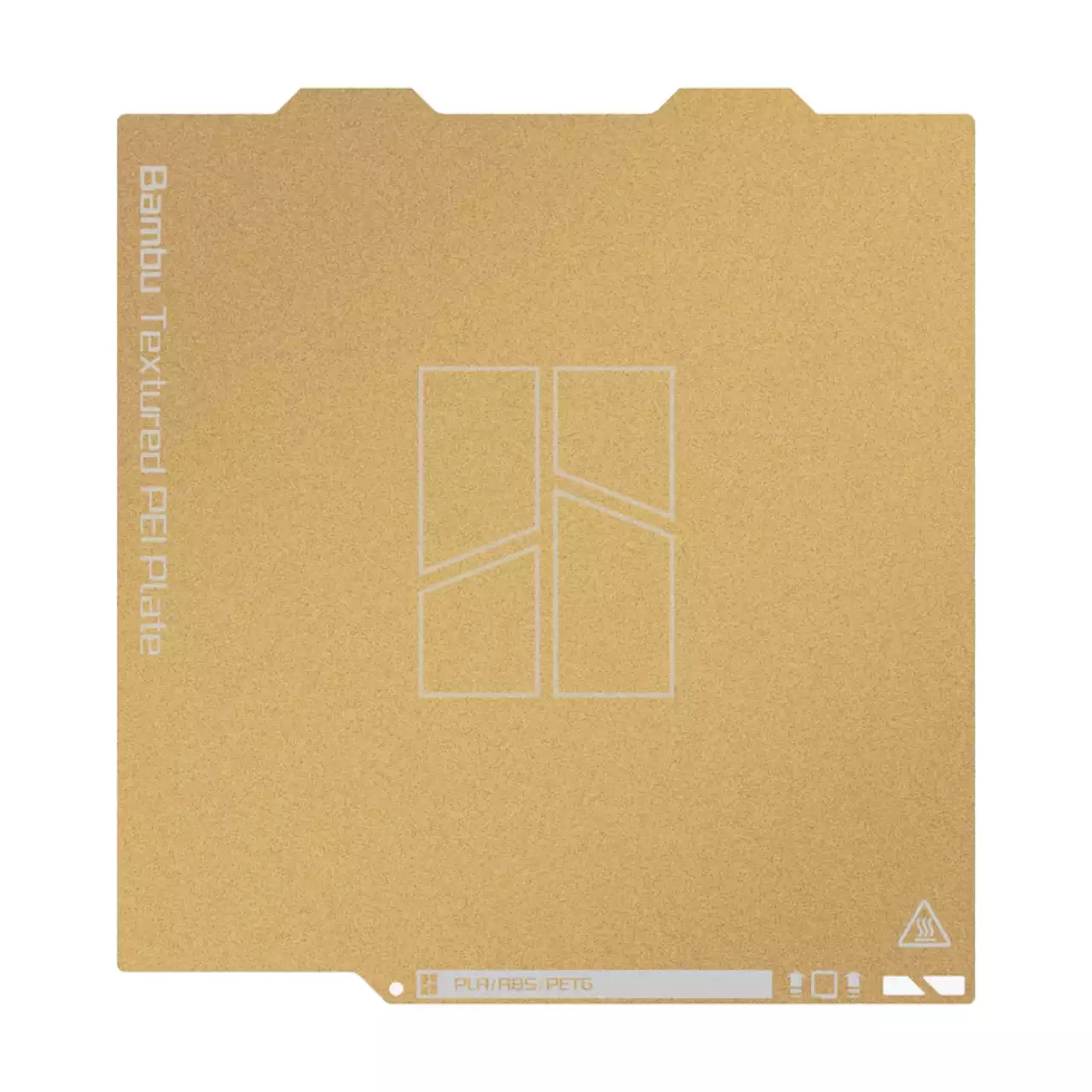 Bambu Lab Podkładka adhezyjna Textured PEI Plate Gold A1 Mini, product image from X3dshop