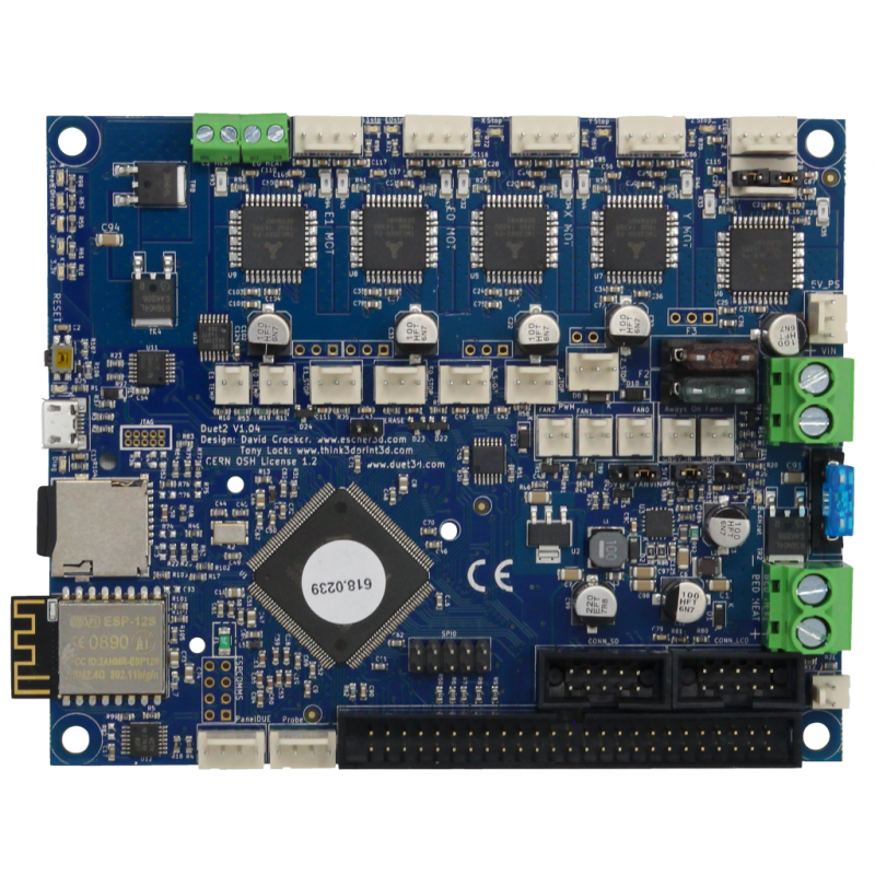 Duet3D Płyta główna Duet 2 WiFi-EA v1.05, product image from X3dshop