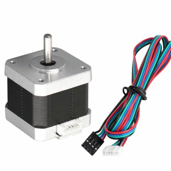 Silnik krokowy NEMA17 17HS4401 z przewodem 100 cm – do drukarek 3D, CNC i robotyki