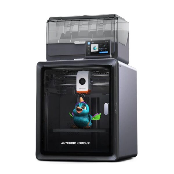 Drukarka 3D Anycubic Kobra S1 Combo z modułem ACE Pro – druk wielokolorowy i suszenie filamentu