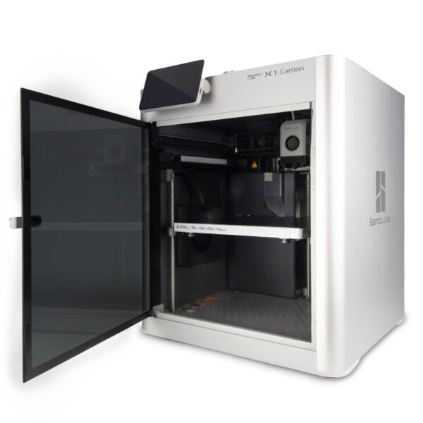 Drukarka 3D Bambu Lab X1 Carbon z zamkniętą komorą, ekranem dotykowym i kamerą AI