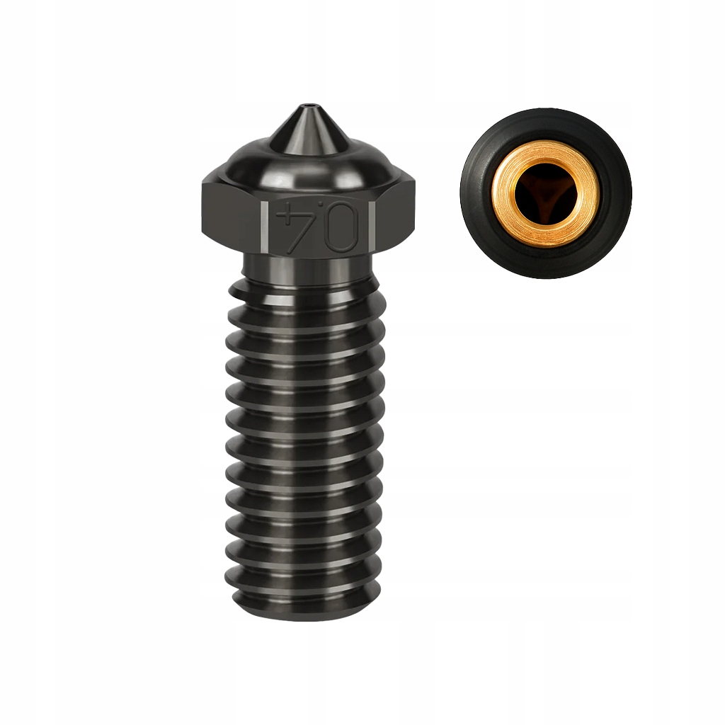 Dysza Stal Hartowana CHT Qidi X-Max 3 / X-Plus 3 0,4mm 1,75mm – Zamiennik, product image from X3dshop