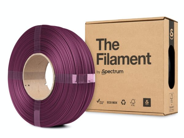 pectrum PLA CF Violet – ekologiczny filament z włóknem węglowym w kolorze fioletowym.