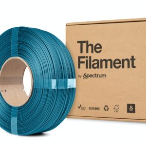 Niebieski filament Spectrum PETG CF ReFill z włóknem węglowym – ekologiczna wersja na kartonowym rdzeniu