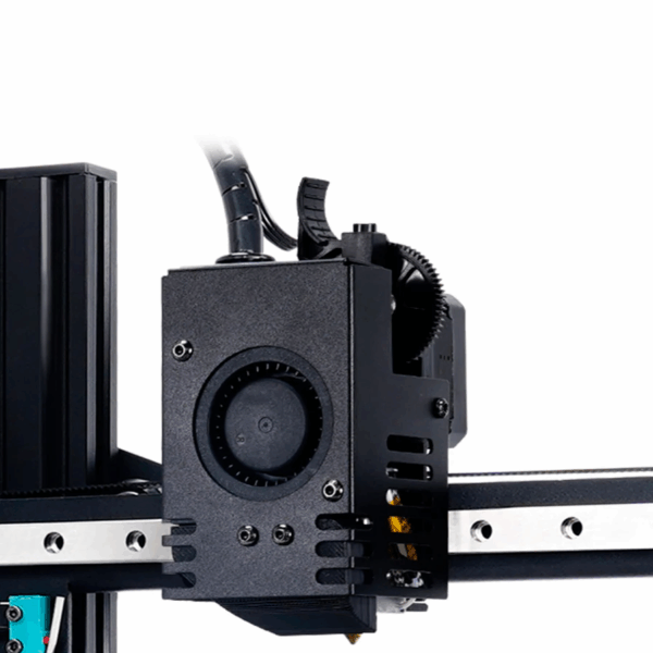 Drukarka 3D Kingroon KP3S 3.0 z ekstruderem Titan Direct, do PLA, TPU i PETG, idealna dla początkujących.