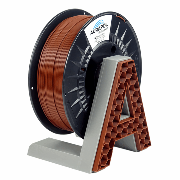 Filament Aurapol PLA L-EGO Brązowy – kolor LEGO®, kompatybilny z AMS