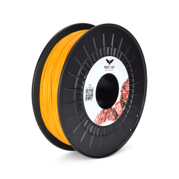 Filament elastyczny Noctuo GRIP Flex 88 ShA Żółty – matowy, Soft Touch, wytrzymały materiał do druku 3D.