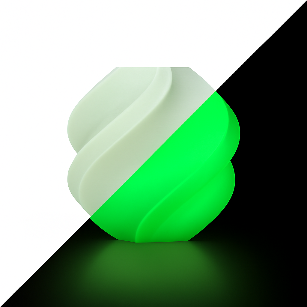 pla glow green bambu lab