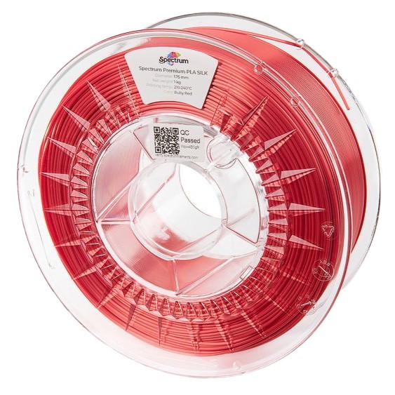 pla silk spectrum ruby red