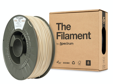 The Filament by Spectrum PLA Wood Ash, product image from X3dshop